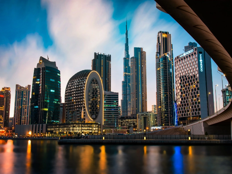 Dubai skyline UAE