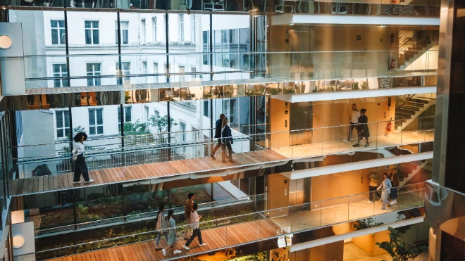 Multi level office space