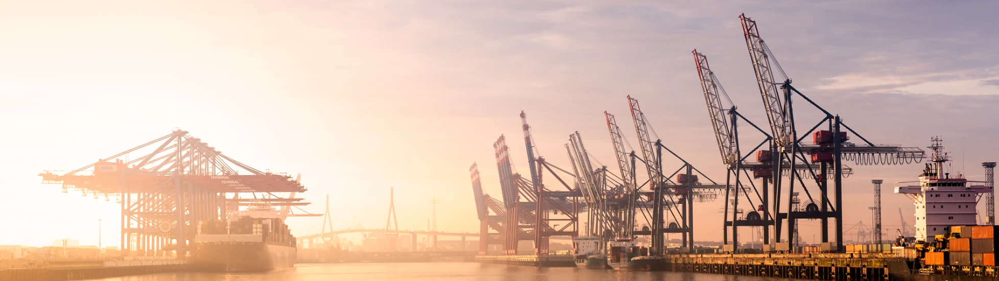 docks from distance