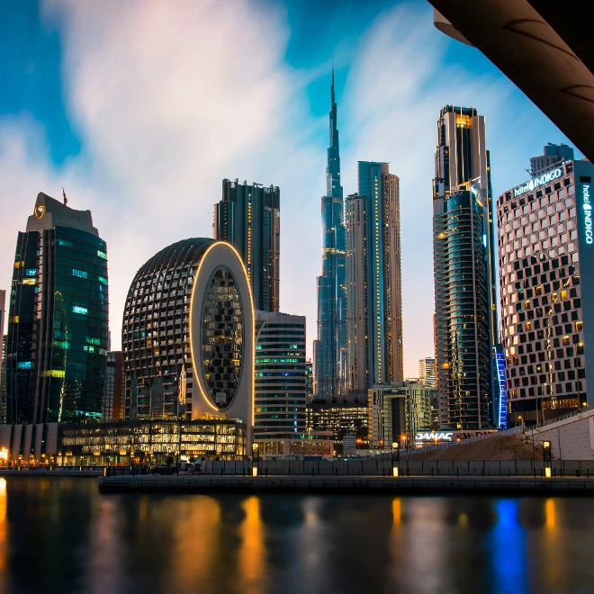 Dubai skyline UAE